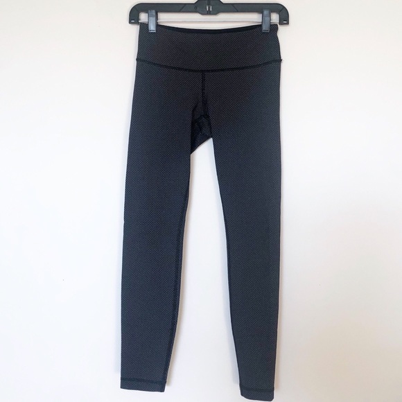 Lululemon Wunder Under Legging Diamond Dot - Picture 6 of 11